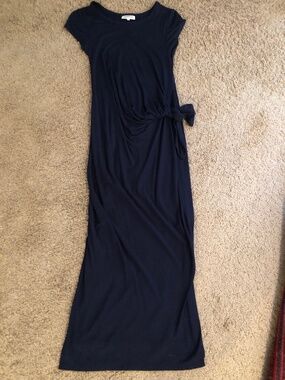 Motherhood Maternity Navy dress